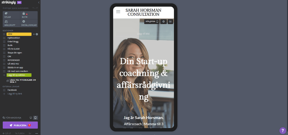 . Implementering av responsiv design