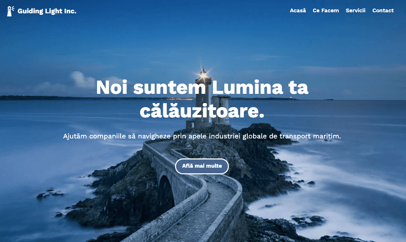 Șablon Zine de la Strikingly