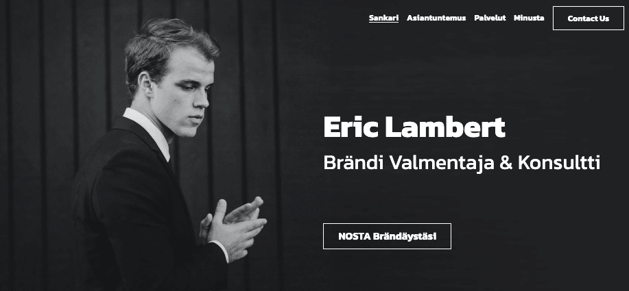 Brand Coach -mallipohja Strikinglyltä