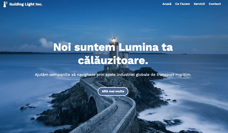 Șablon de zine de la Strikingly