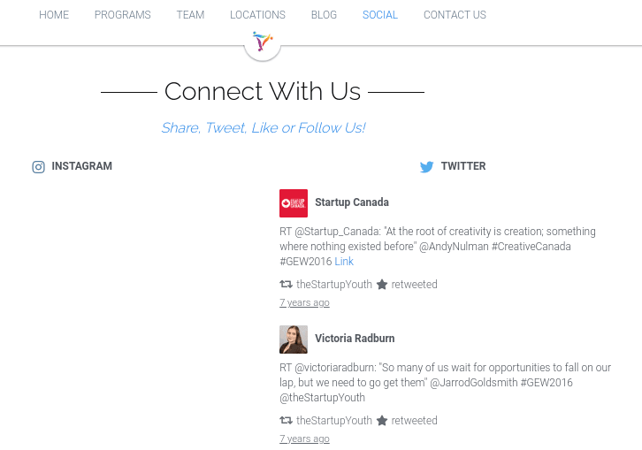 Imagine luată de la un utilizator Strikingly-ului