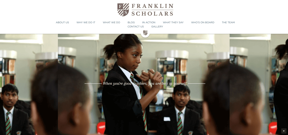 Kuva otettu Franklin Scholars