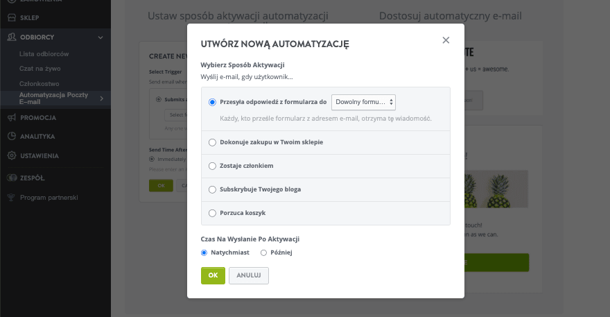 Jak prowadzić marketing e-mailowy za pomocą Strikingly – segmentacja listy e-mailowej