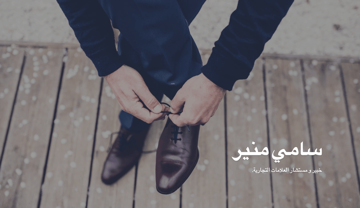 قالب المنظور من Strikingly
