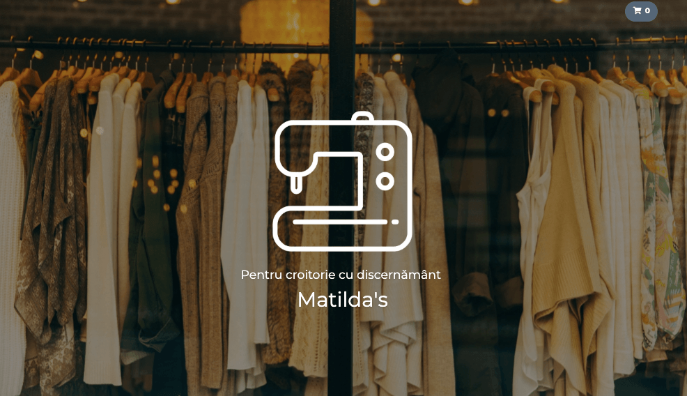 Perspective Store Template de la Strikingly