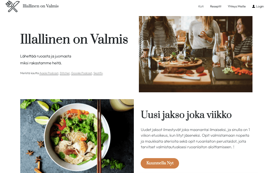 Dinner is Done -malli Strikinglyltä