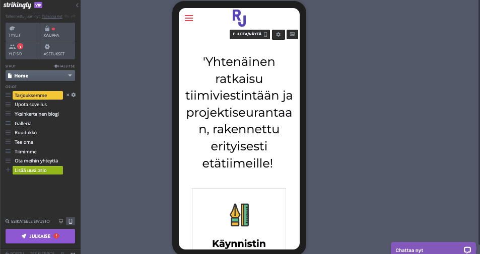 Kuinka myydä kannattavia tuotteita näyttävästi - optimoi mobiililaitteille