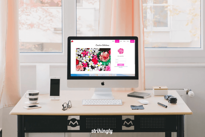 Strikingly sichere Website