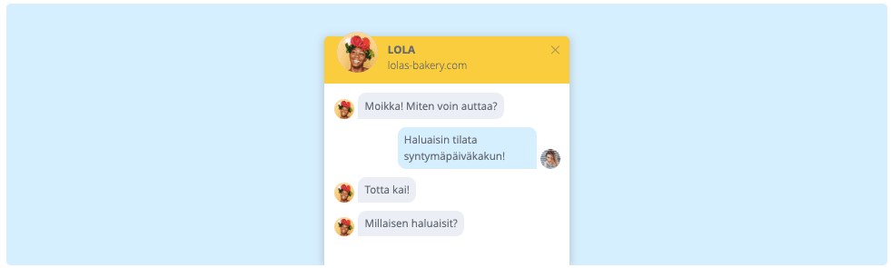Strikinglyn Livechat-ominaisuus