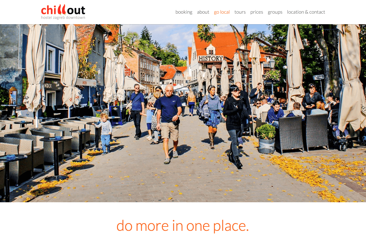 Imagine preluată de pe site-ul unui utilizator Strikingly - Chill Out Hostel