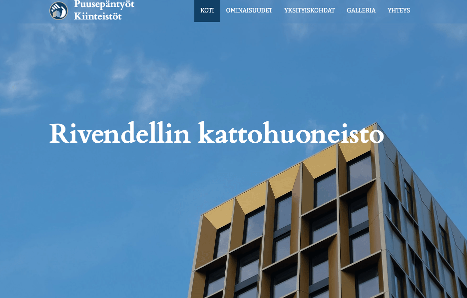 Excelsior Kiinteistömalli Strikinglyltä