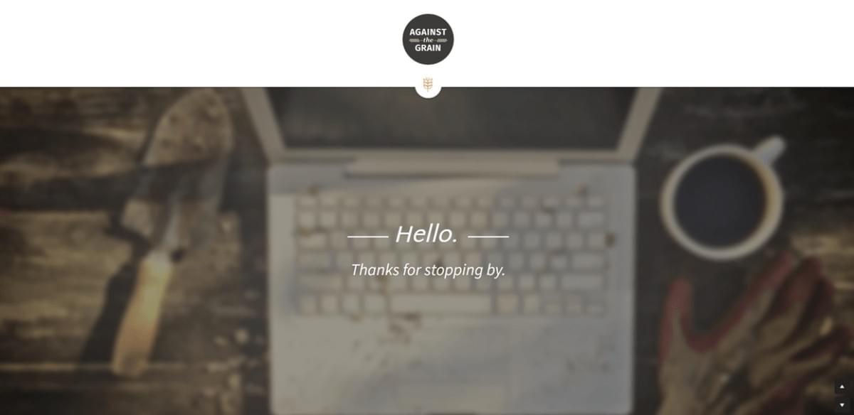 Imagem retirada de Against The Grain