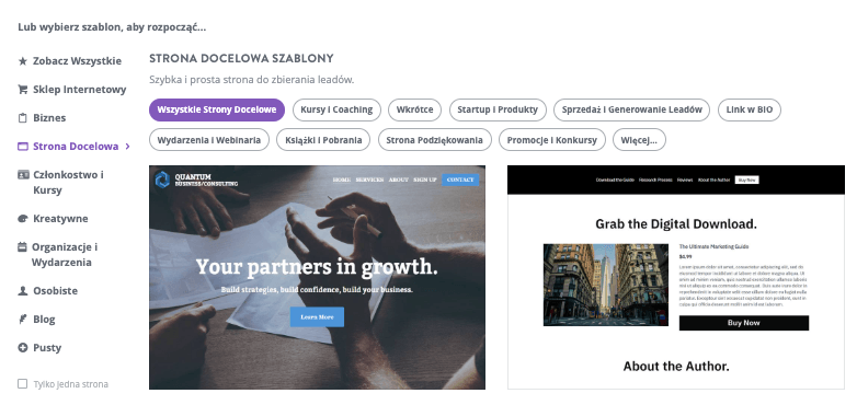 Rola Strikingly w Marketingu Poleceń - Tworzenie Stron Docelowych