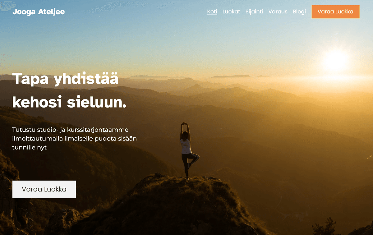 Jooga-malli Strikinglyltä