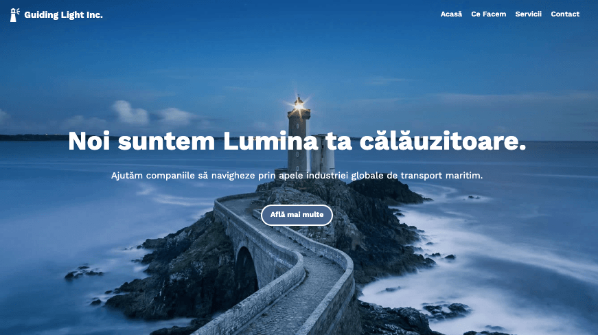 Șablon Zine de la Strikingly