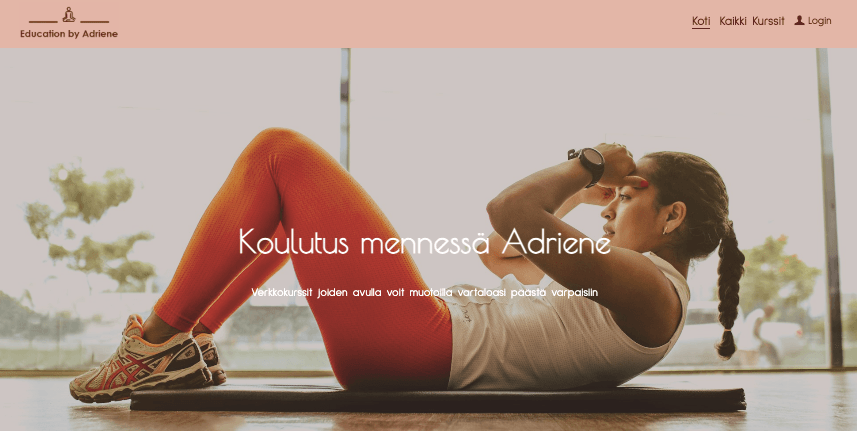 Kuva Strikinglystä - Adriene-malli