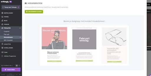 Opvallend Nieuwsbrief Functie