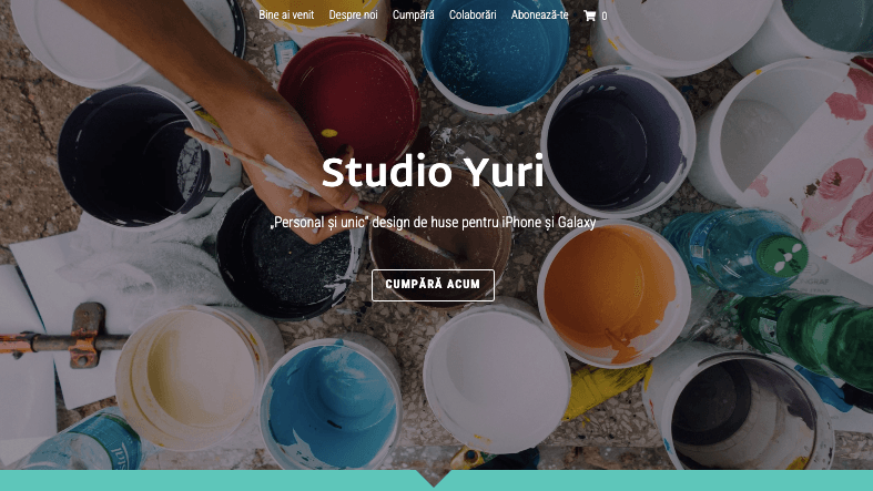 Șablonul Bright Store