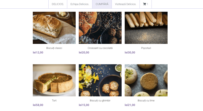 Șablon minimal de magazin cu live chat