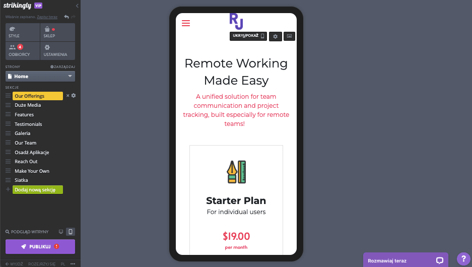Jak Strikingly może pomóc w rozwoju hurtowego biznesu – optymalizacja mobilna