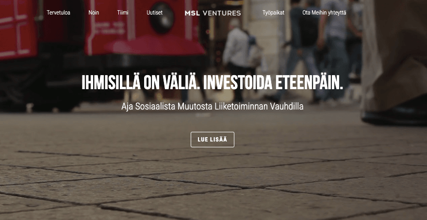 MSL Venturesin mallipohjat Strikinglylle