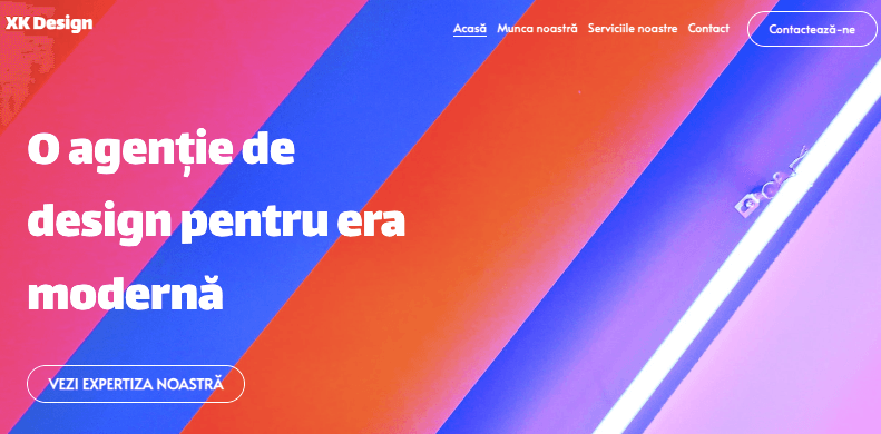 Șablon website XK Design
