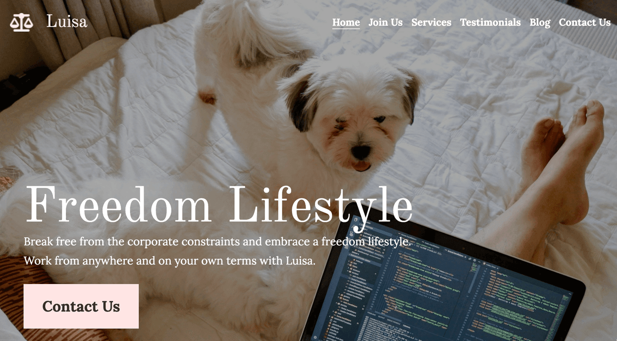 Strikinglyn Freedom Lifestyle -mallipohja