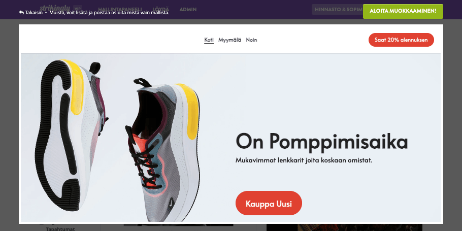 Näyttävä käyttö verkkokaupan myynnin lisäämiseksi – Ota käyttöön selkeät toimintakehotukset