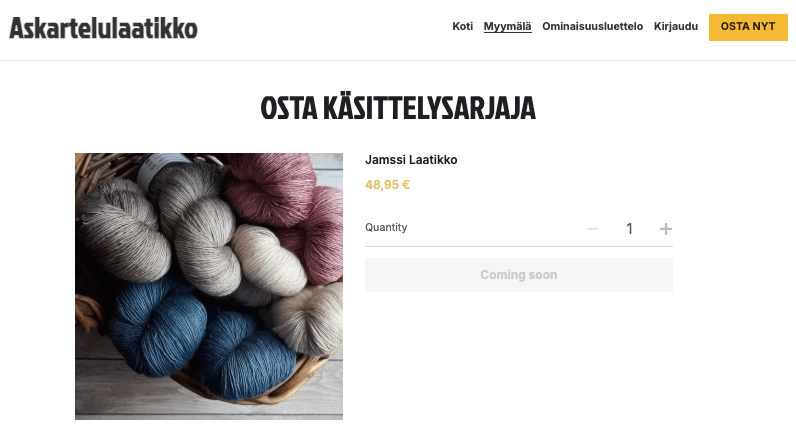 CraftBox-malli Strikinglyltä