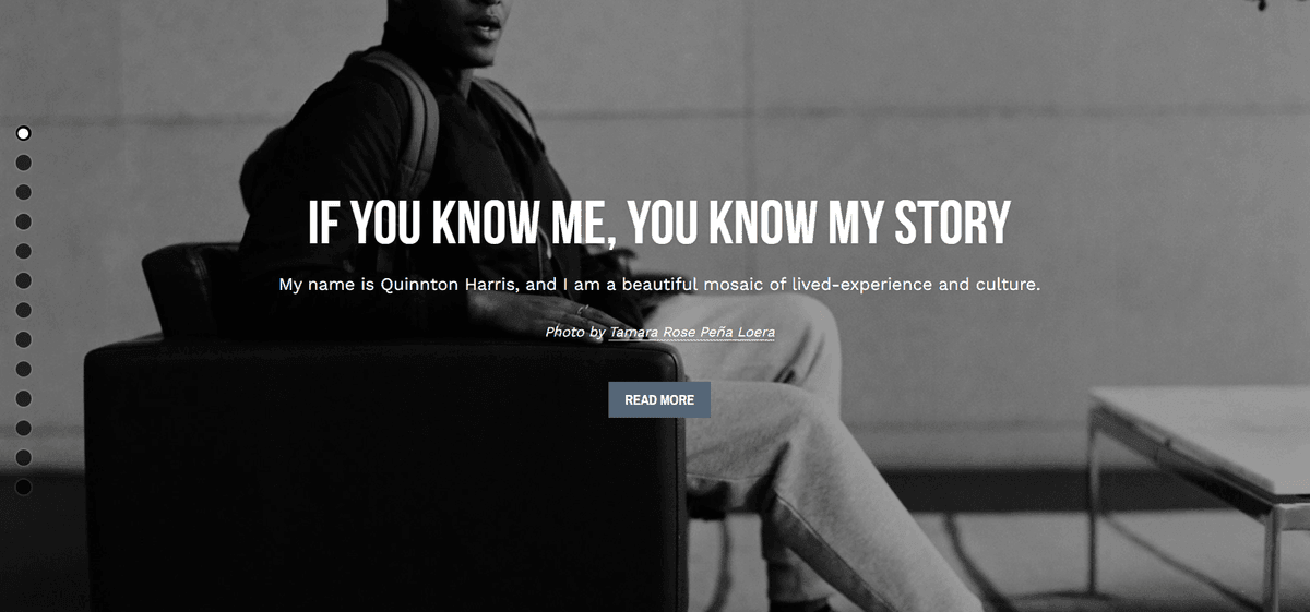 Comerț electronic Quinnton cu Strikingly