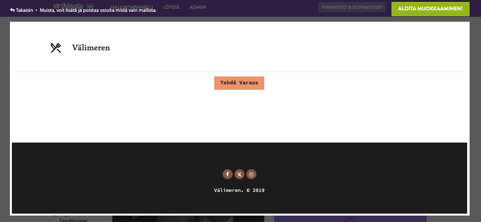 Toteuta hyvä asiakaspalvelu Strikingly - sosiaalisen median sitouttamisen avulla