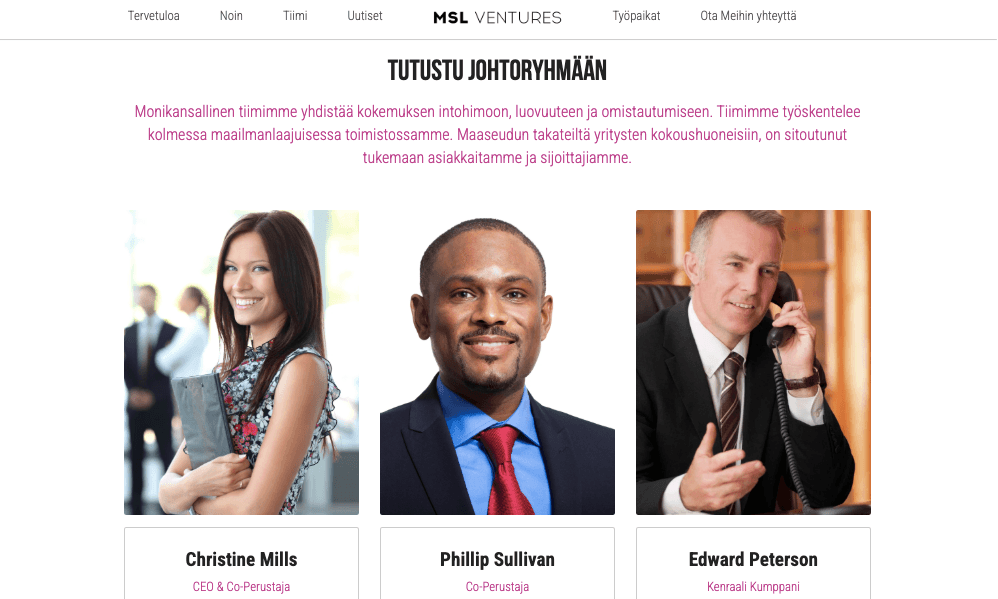 MSL Ventures -malli Strikinglystä
