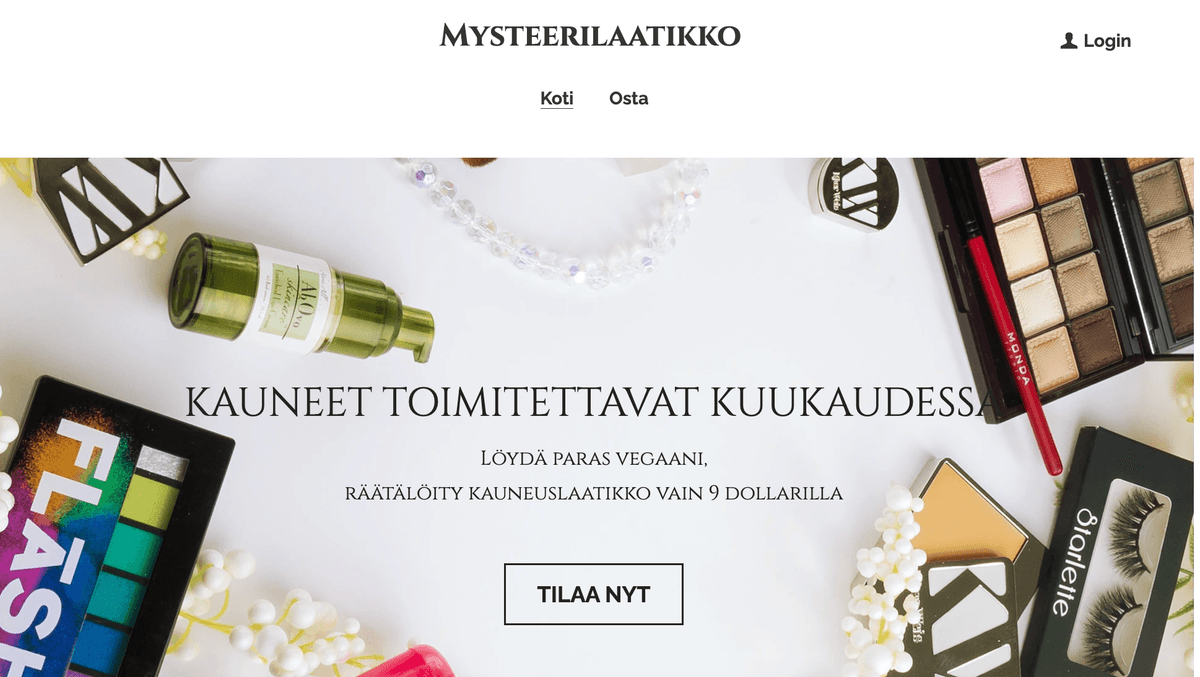 Strikinglyn Mystery Box -malli