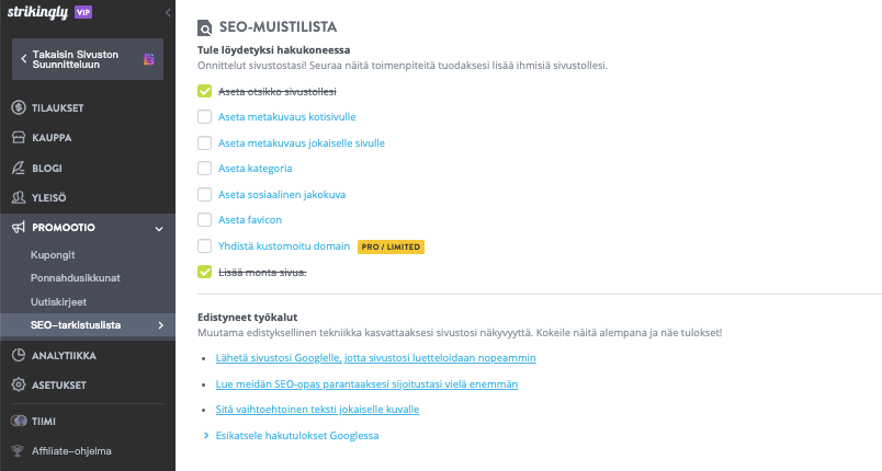 Yrittäjyyden tyypit - Hämmästyttävästi yrittäjille - SEO-ominaisuudet