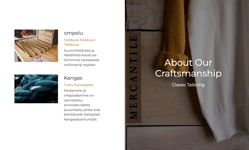 Perspective-verkkokauppamalli Strikinglyltä