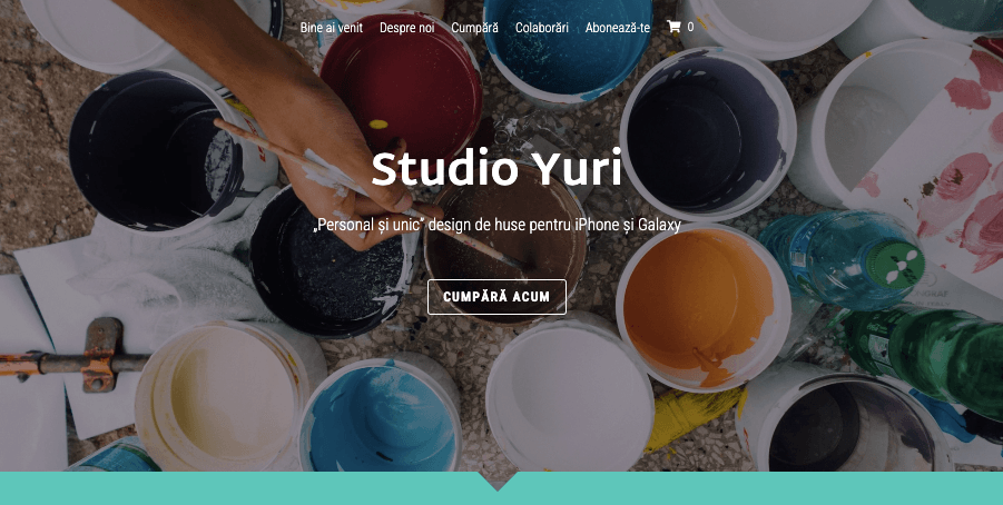 Șablon magazin online Yuri Studio