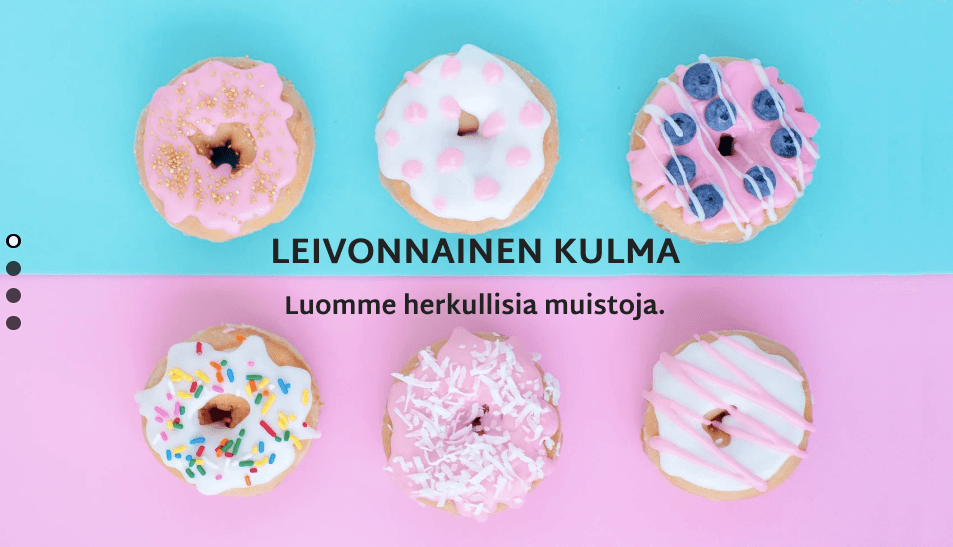 Pastry Corner -malli Strikinglyltä
