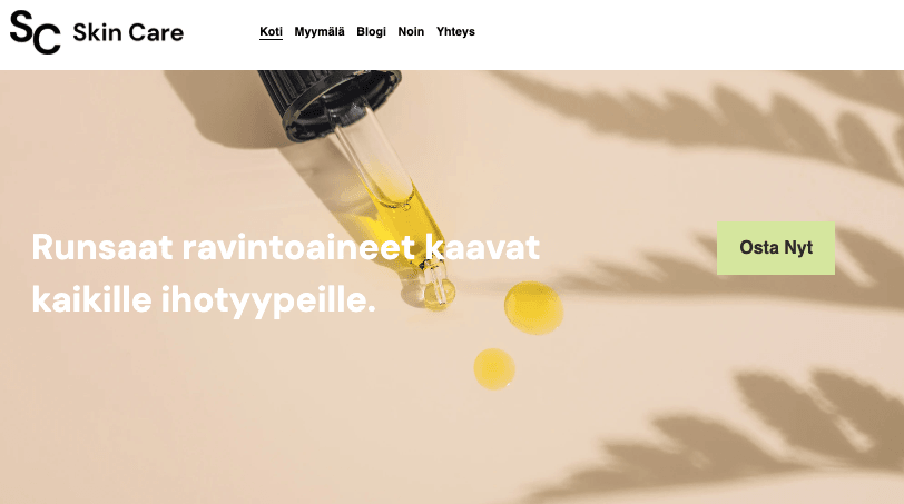 Ihonhoito Verkkokaupan Malli Strikinglyltä