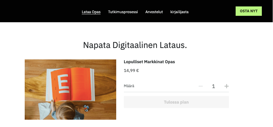 Aloittaminen Digitaalisilla Latauksilla