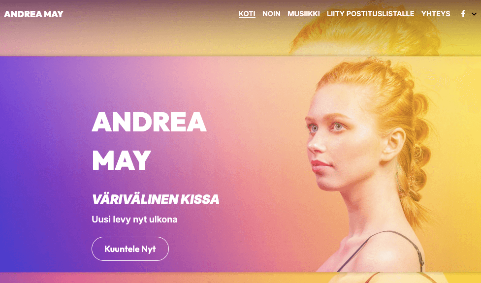 Andrea May Template Strikinglyltä
