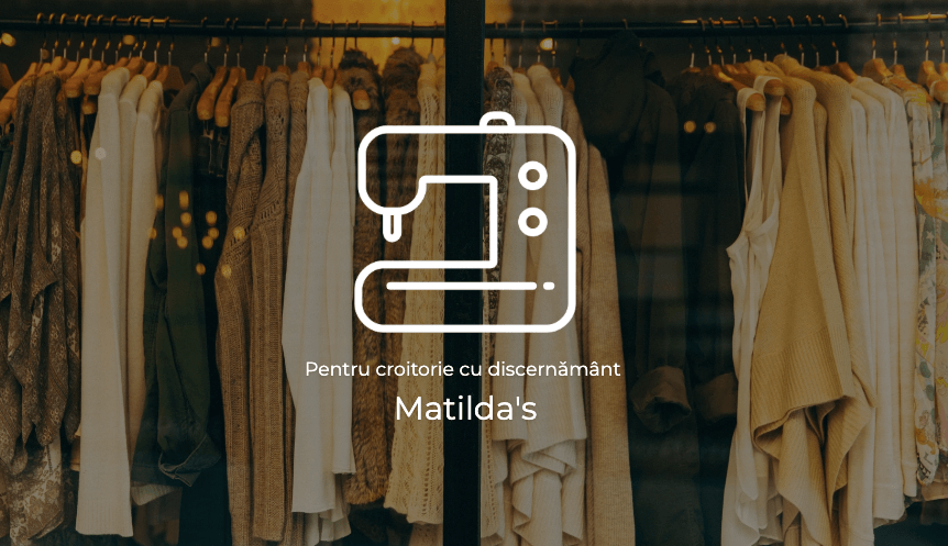 Șablonul Matilda de la Strikingly