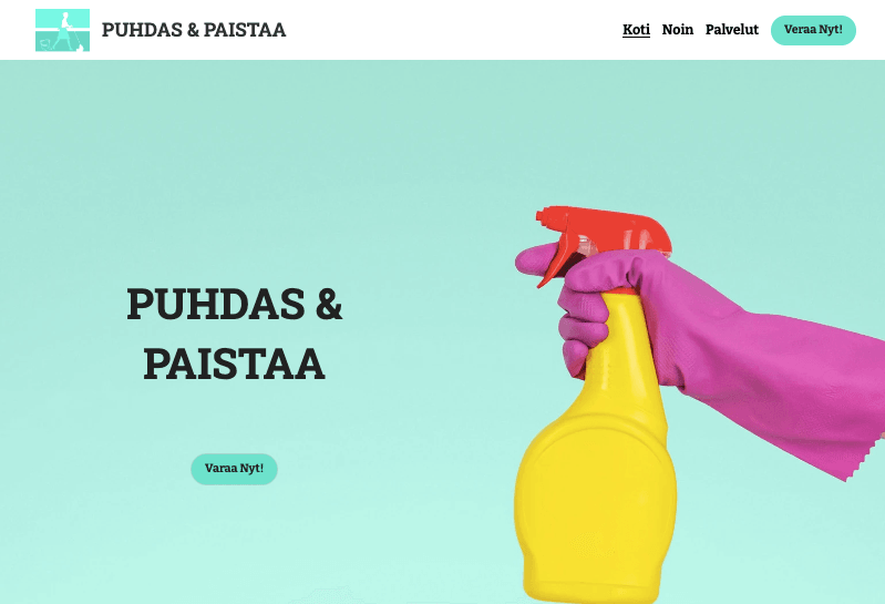 Strikingly'n Clean & Shine -malli