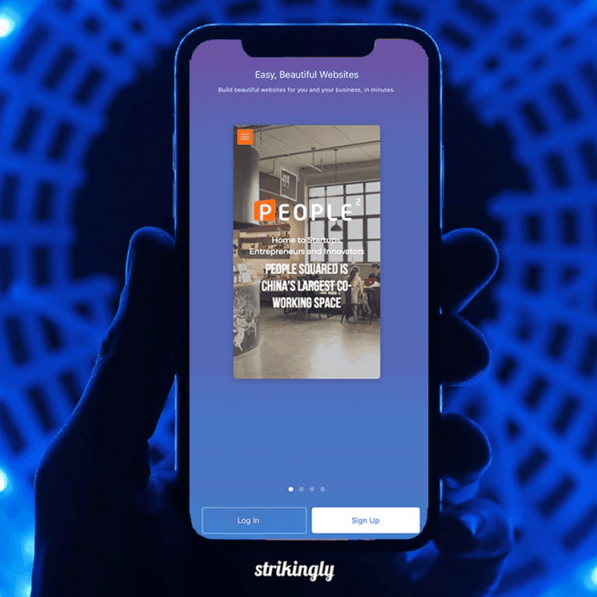 Strikingly: Twoja Potęga w Mobilnym Marketingu
