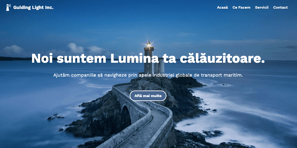 Șablon Zine de la Strikingly