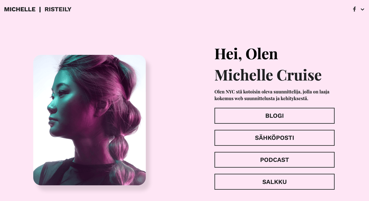 Michelle Cruiste -malli Strikinglystä