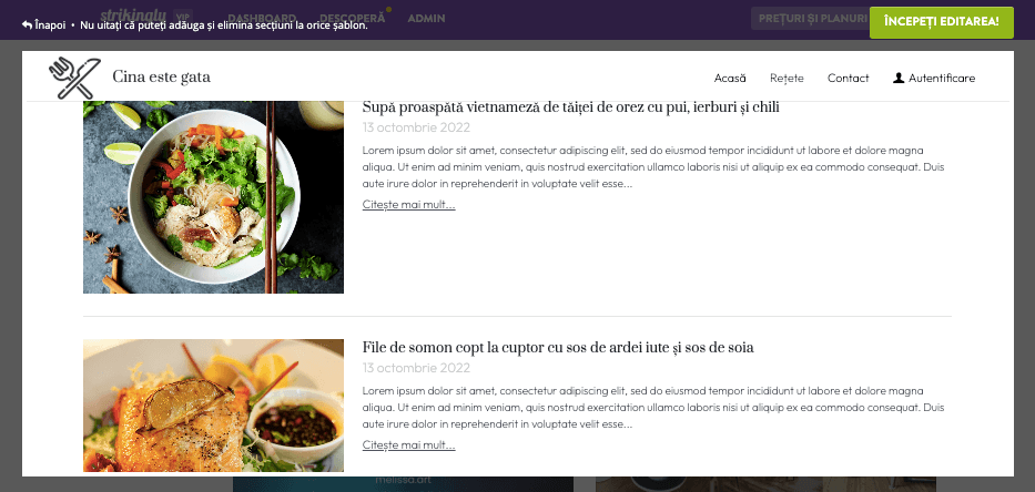 Caracteristici izbitoare ale șabloanelor de site web pentru SEO și o experiență îmbunătățită a utilizatorului - Platformă integrată de blogging