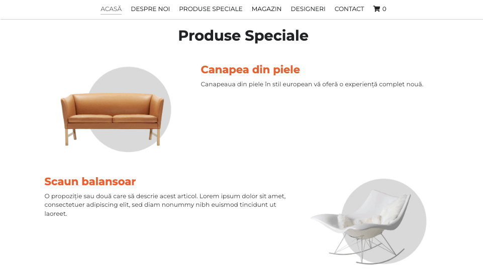 Template Spectre de la Strikingly