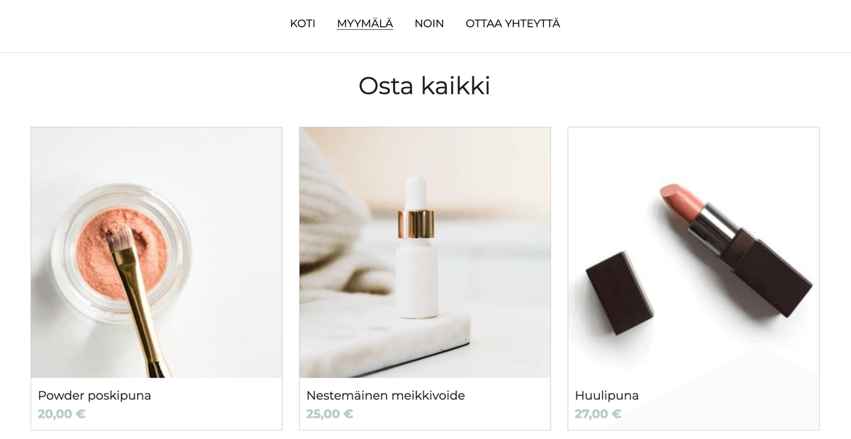 Chloe-malli Strikinglyltä