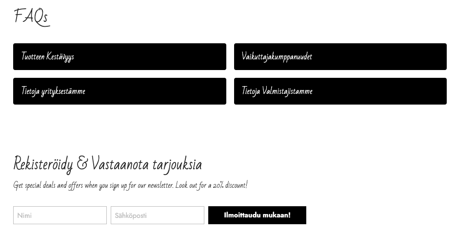 Freshtonen meikkimalli Strikinglyltä