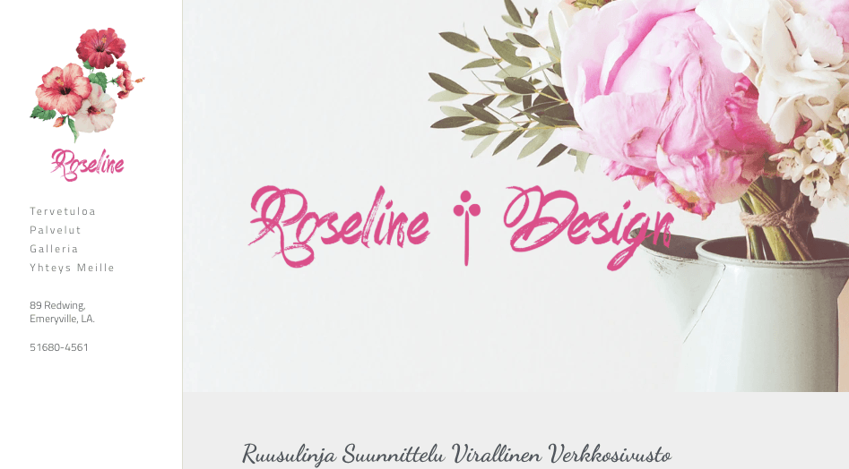 Roseline-malli Strikinglyltä
